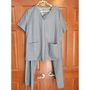 FIGS Scrub Set Kade Cargo and Casma Three Pocket Top Size XXL